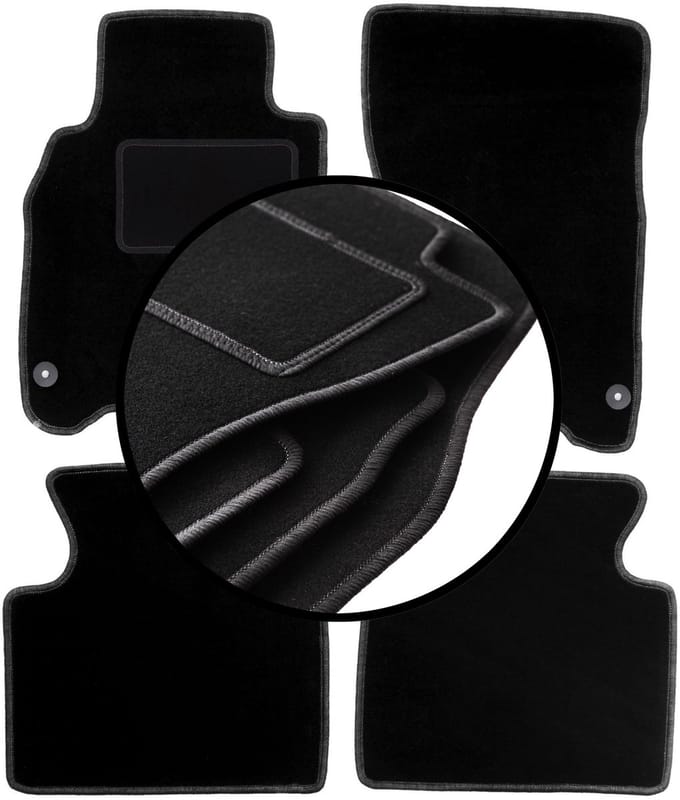 Complete set veloursmatten voor: Infiniti M Hybrid sedan (2010-)