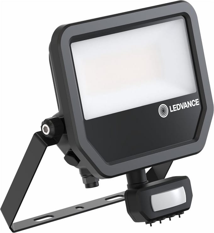 Krachtige LED Buitenlamp met Bewegingsmelder en Daglichtsensor - 41W 5500 Lumen - Warm Wit Licht