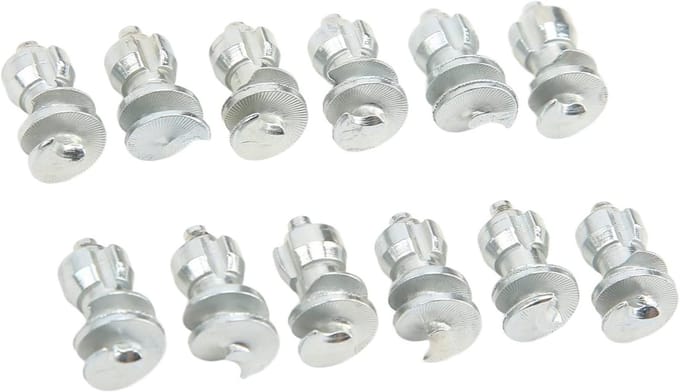 Solidchoice - 50 Stuks Sneeuwband Spikes voor Auto's en Motorfietsen