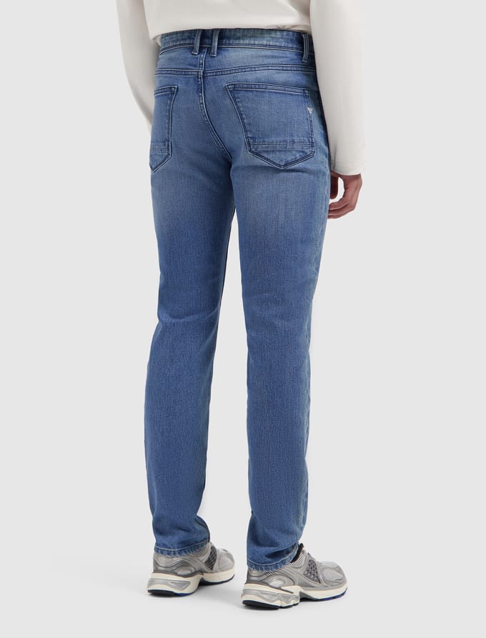 PURE PATH The Ryan Slim Fit Jeans Jeans Heren - Broek - Blauw - Maat 33
