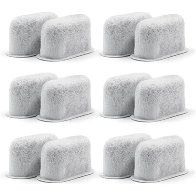 12-Pack Koffievervangingsfilter Koffiefilter Compatibel met Keurig Koffiezetapparaat Koffiemachine wit