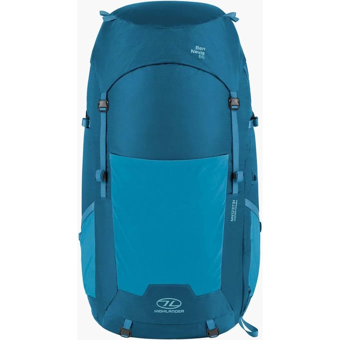 Highlander rugzak Ben Nevis Petrol backpack voor dames 65 liter - Blauw