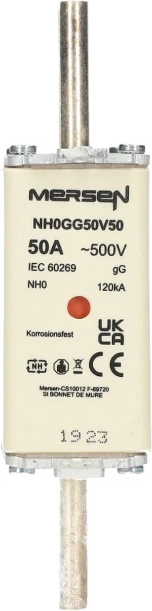 mespatroon 50A NH0 per 3 stuks