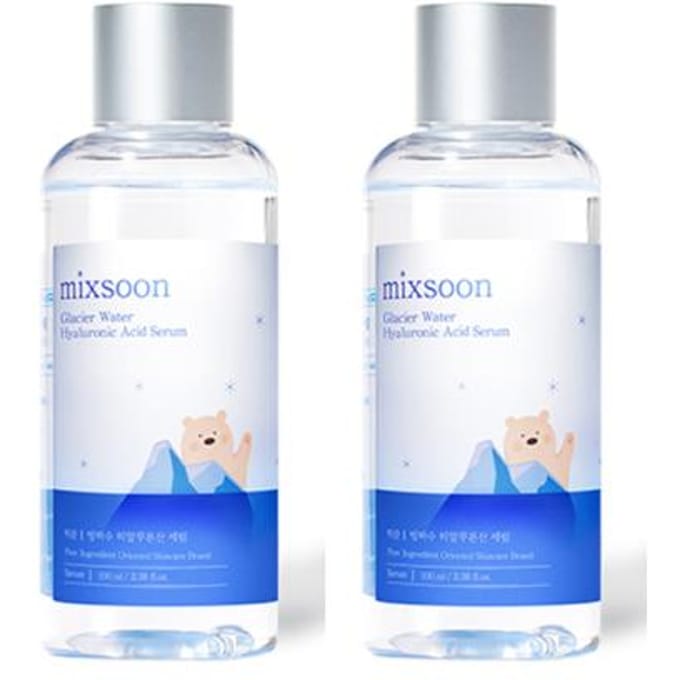 [Mixsoon] Gletsjerwater Hyaluronzuur Serum Diepe Hydratatie Dagelijks Gezichtsserum 100ml / 300ml 100ml 1EA