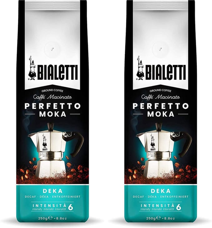 Bialetti Deka gemalen Moka koffie - 2 x 250gr