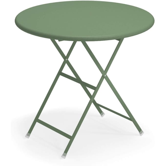 Emu Arc en Ciel klaptafel - rond - militairgroen