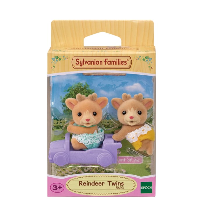 Sylvanian Families 5693 tweeling rendier-fluweelzachte speelfiguren