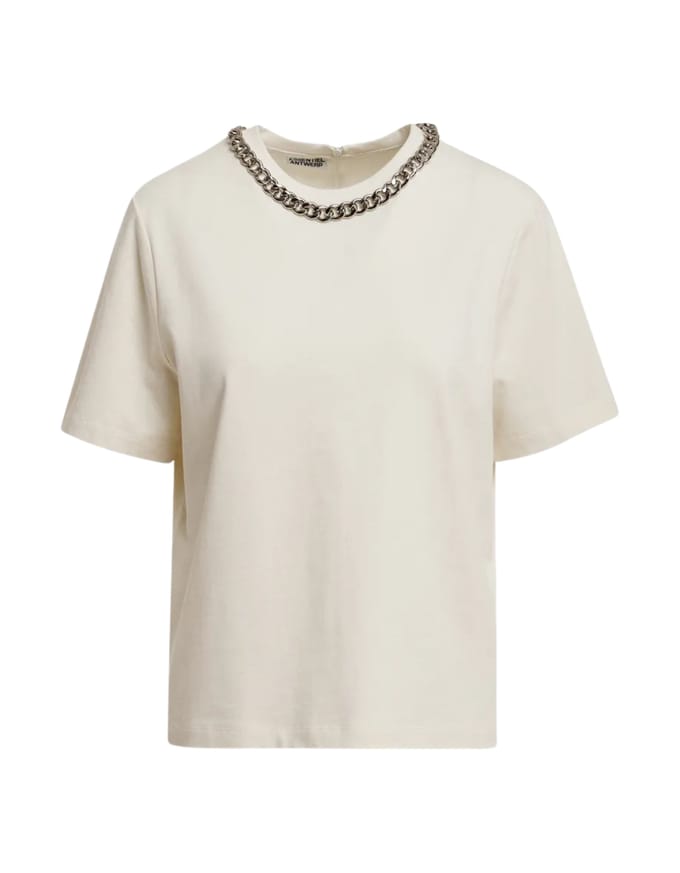 Essentiel Antwerp T-shirt With Chain T-shirts Off White Klaim