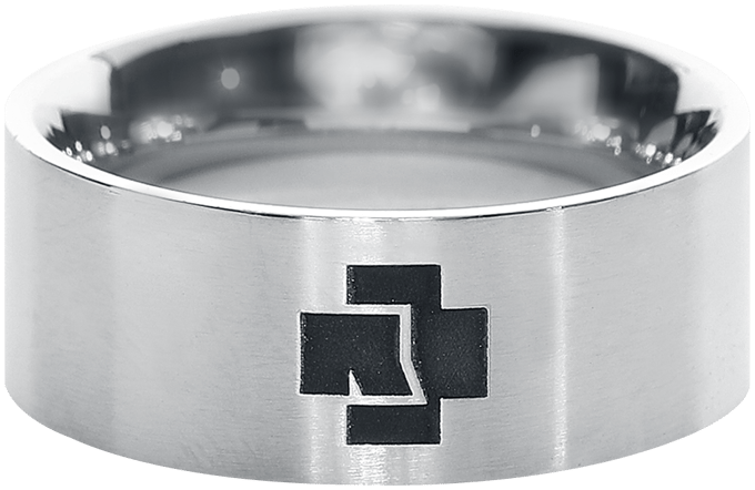 Rammstein Ring - zilverkleurig