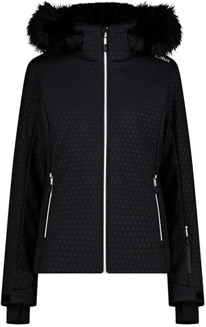 Softshell Skijack met Hoed Dames CMP