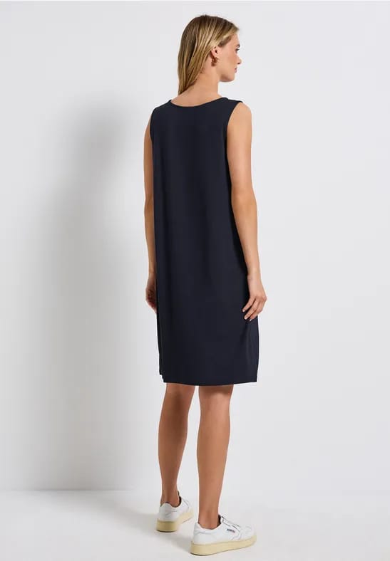 Jurk in effen kleur