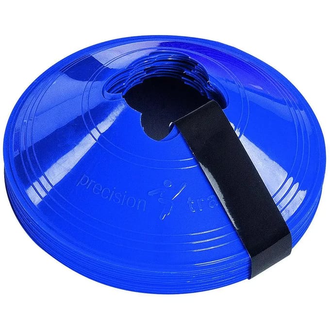 Precision - Trainingshoedjes - 20 centimeter - Blauw - 10 Stuks