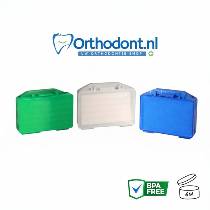 Beugel Wax- Orthodontic Gum (3 stuks)