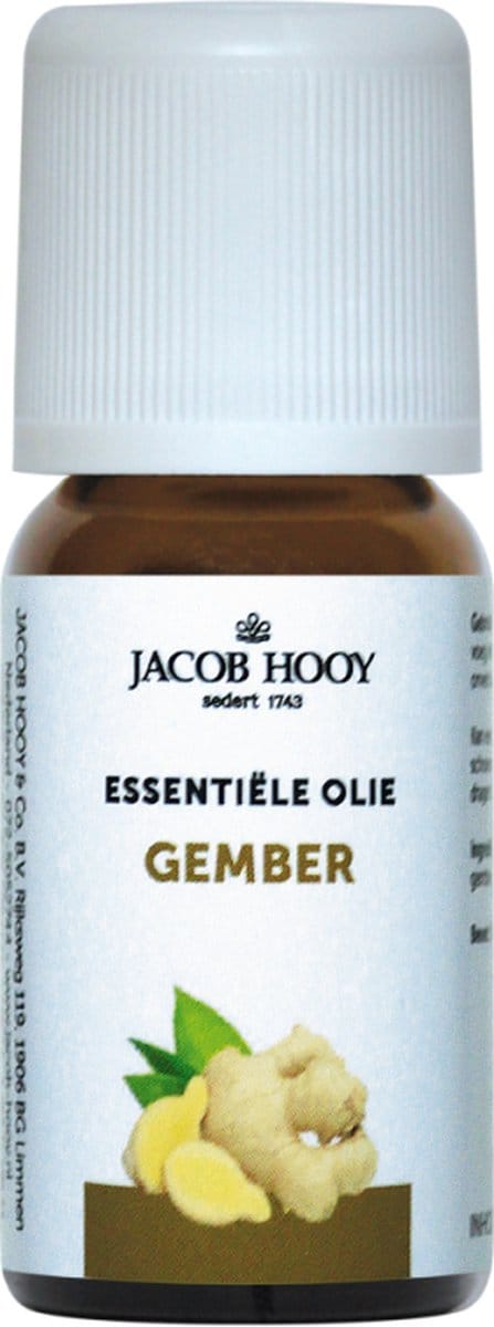 Jacob Hooy Gember olie 10 Milliliter