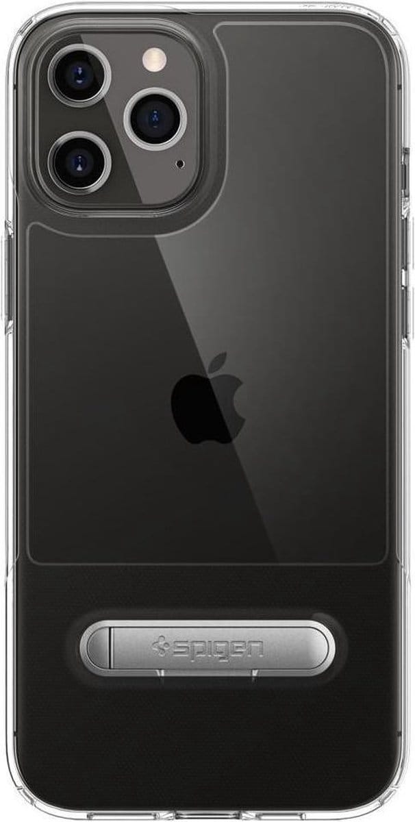 Spigen Slim Armor Hoesje Geschikt voor Apple iPhone 12 Pro Max Transparant