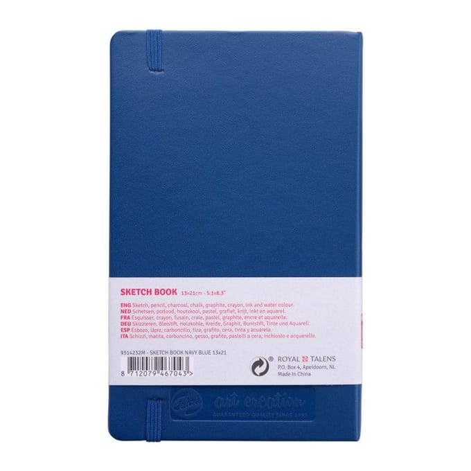 Talens Art Creation schetsblok 13x21cm - 80 vellen - blauw