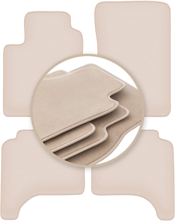 PREMIUM beige matten voor: Suzuki Grand Vitara I SUV 1998-2005