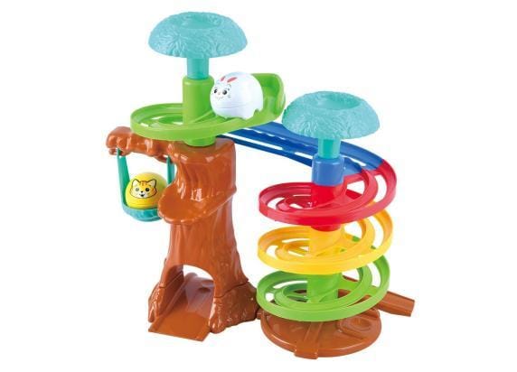 Playgo Jungle Canopy Slide boom met spiraalpiste Interactief speelgoed