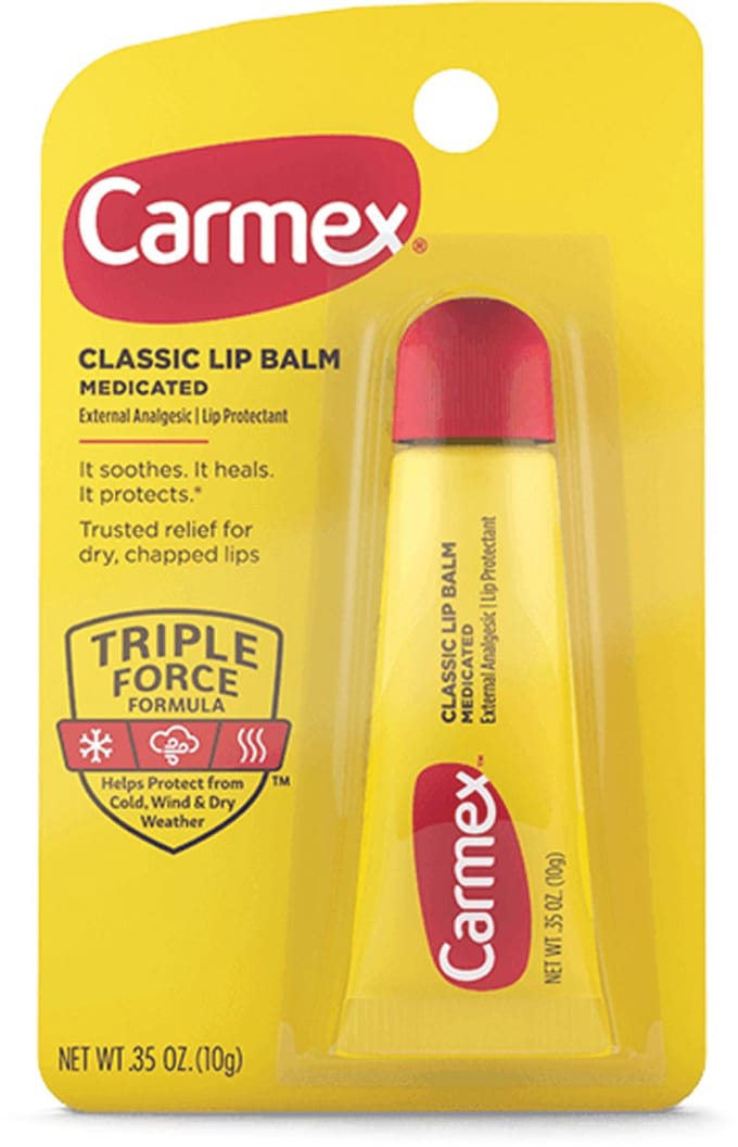 Carmex Classic Medicated - Lippenbalsem - Bescherming tegen kou, 2-pack