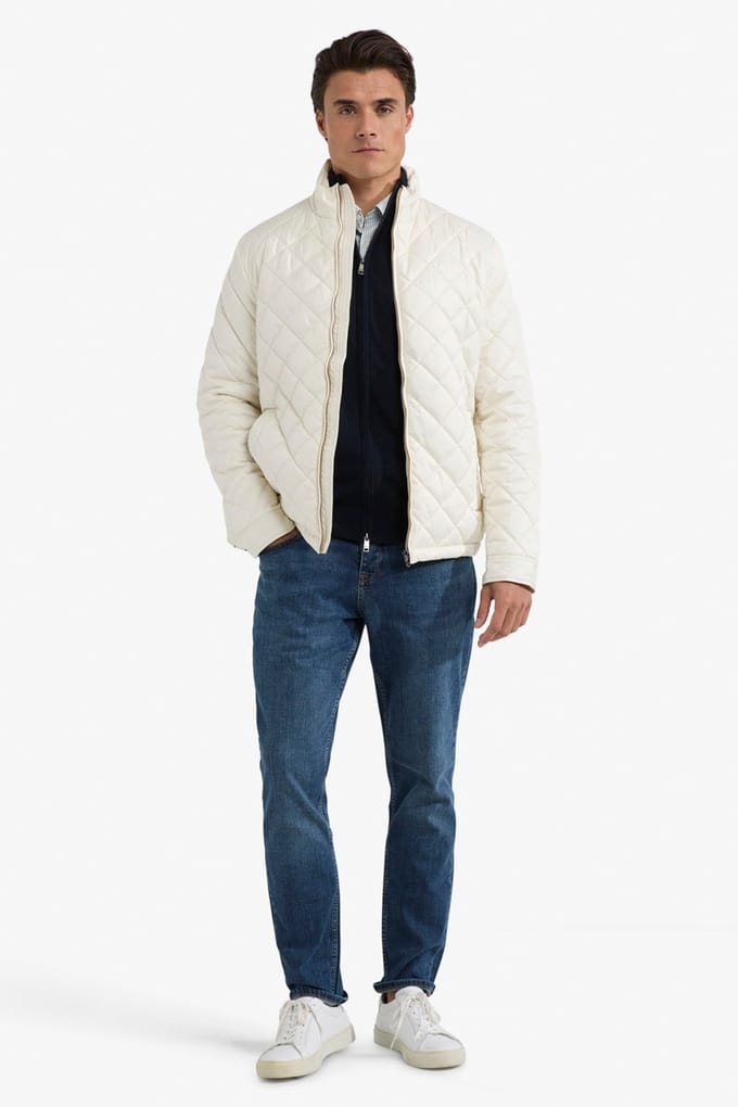 McGregor Quilted Jacket Kit Maat: XL | Lichte Jassen Outlet | Heren | Wit