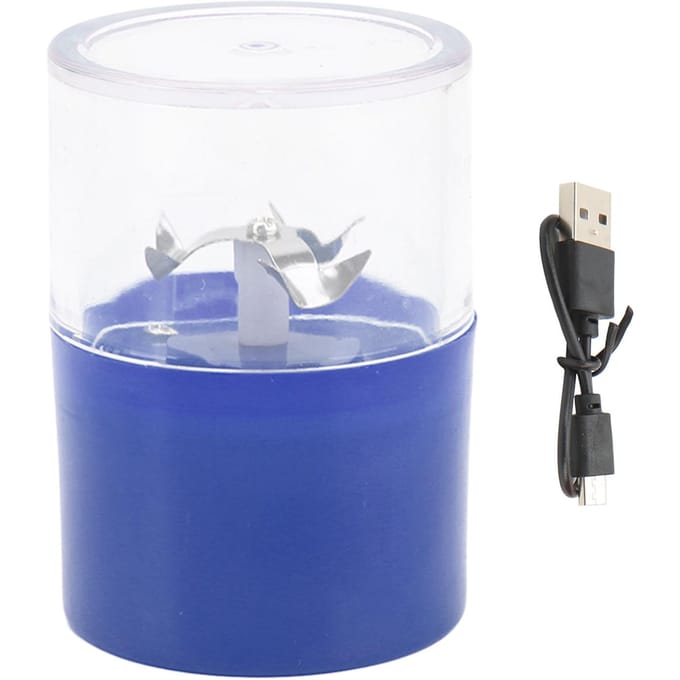 Elektrische Kruidenmolen Roestvrijstalen Mes USB Oplaadbaar Draagbare Crusher Molen Cracker voor