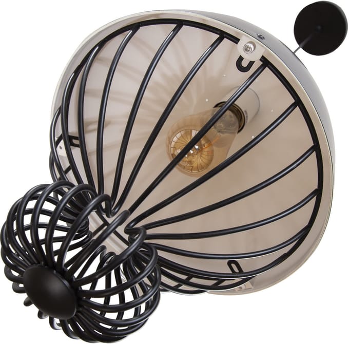 Hanglamp Modern Zwart Rond Metaal - Scaldare Ranco