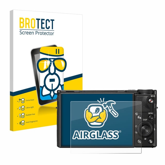 Screenprotector voor Sony Cyber-Shot DSC-RX100 VII / VIIA Beschermglas transparant