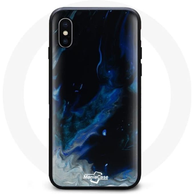 Coque - Art Pawel - iPhone XS Max - Souple - Noir - Design artistique