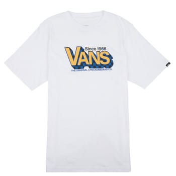 Vans Boys Checker Drop Ss White Taglia: M | T-shirt Outlet | kids | Bianco