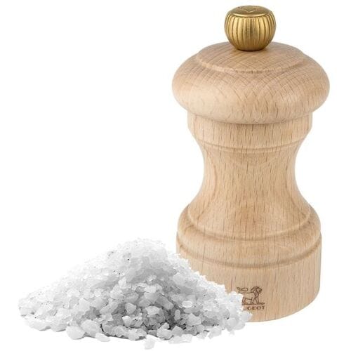 (6 stuks) PEUGEOT BISTRO - Zoutmolen - Hout - Chocolade - Hoogte: 100mm