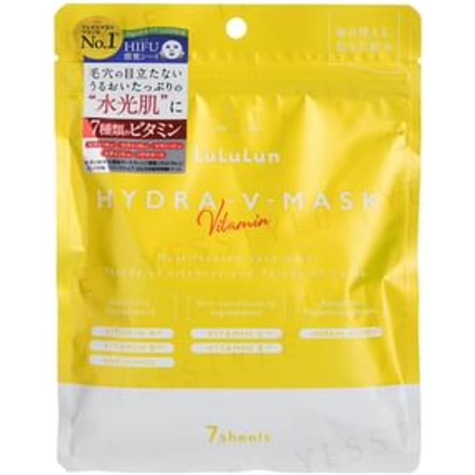 LuLuLun - Hydra V Sheet Mask Vitamin 7 pcs
