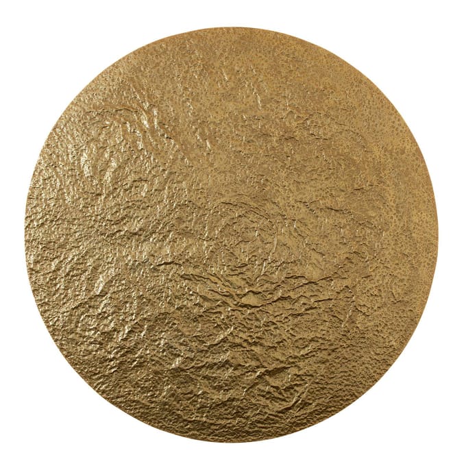 Holländer LED wandlamp Meteor, Ø 120 cm, goud