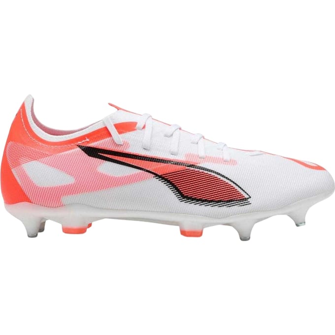 Puma Heren Ultra 5 Match Zachte Grond Voetbalschoenen (Wit)