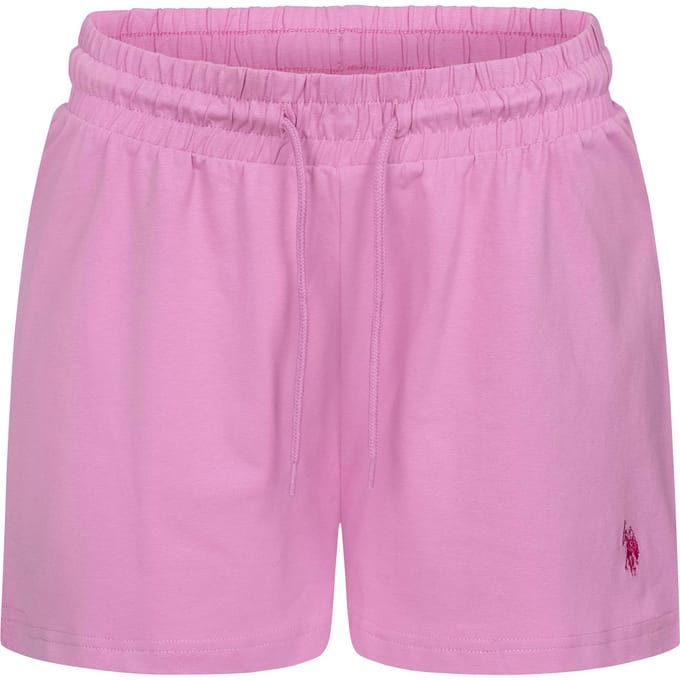 U.S. Polo Assn. dames sweatshorts van katoen met stretch
