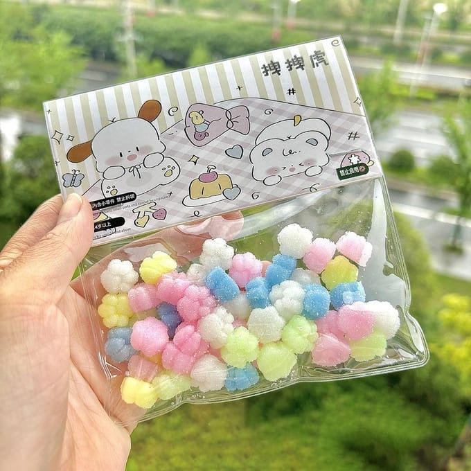 Schattige Kattenpoot Mini Kittenspoot Kattenpoot Macaron Squishy Speelgoed TPR Decompressie Knijpspeelgoed Cadeaus
