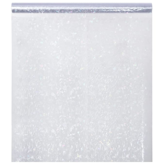 vidaXL - Raamfolie - 3D - regenboogpatroon - mat - 90x2000 - cm - PVC