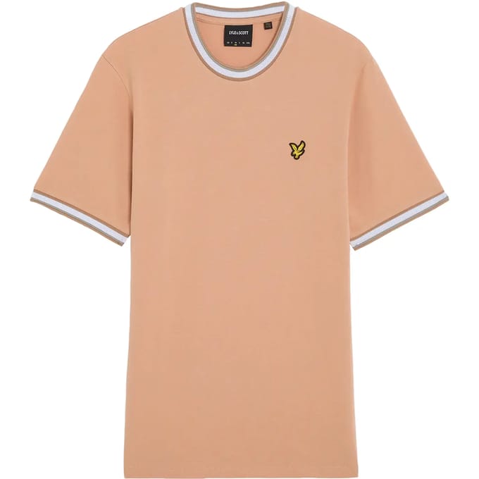 T-shirt met meerdere punten Lyle & Scott