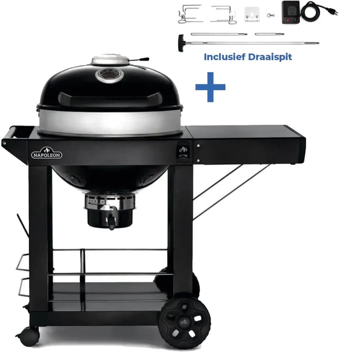 Napoleon PRO-CART22 Kettle houtskool bbq - Ø57cm