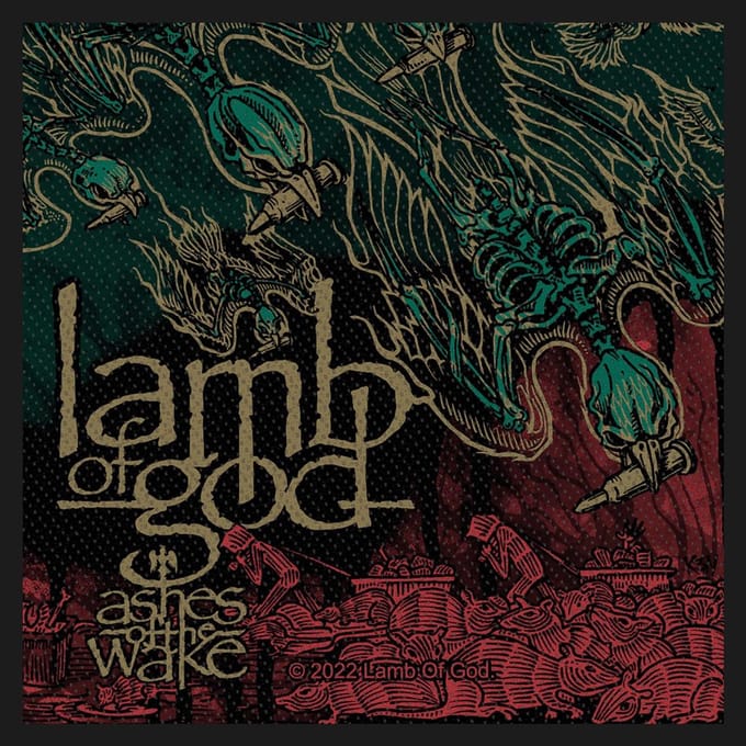 Lamb Of God - Ashes Of The Wake Patch - Multicolours