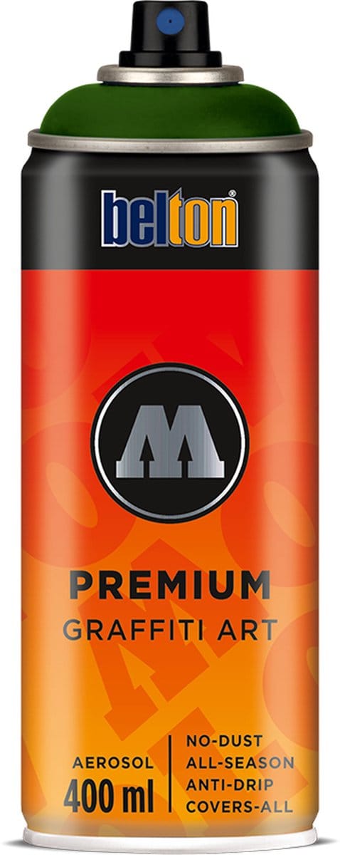 Molotow - Belton Premium 400ml Spray Can Moss Green