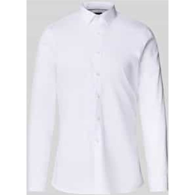 OLYMP No. Six super slim fit overhemd - wit - Strijkvriendelijk - Boordmaat: 36