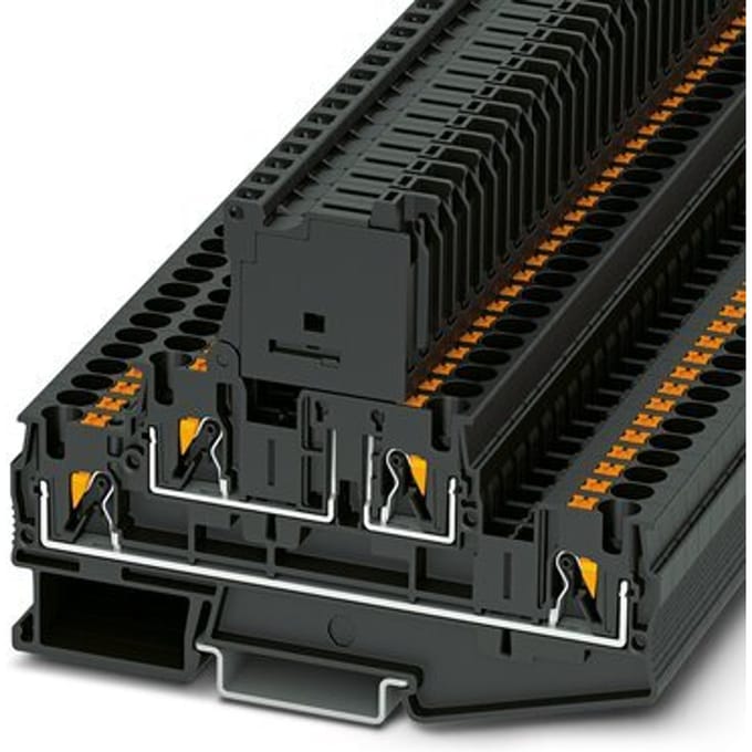 Phoenix Contact PTTB 4 Zekering Aansluitblok 5x20mm - 3211886 [2 Stuks]