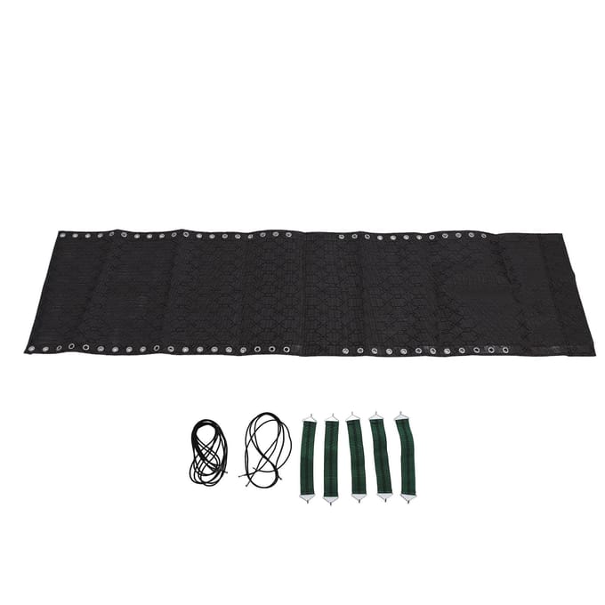 Tissu de remplacement pour chaise longue Respirant Facile à installer Tissu de remplacement pour chaise zéro gravité pour black