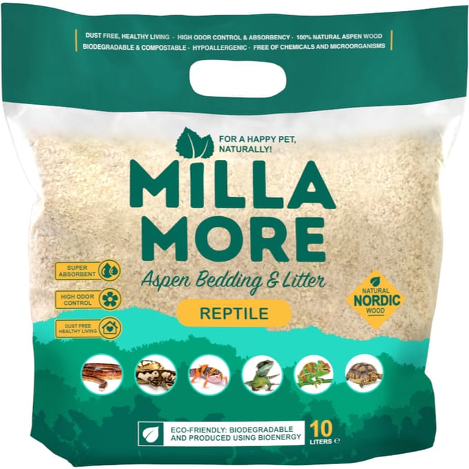 Voordeelpak: 2x10L Millamore Reptiel klein dier