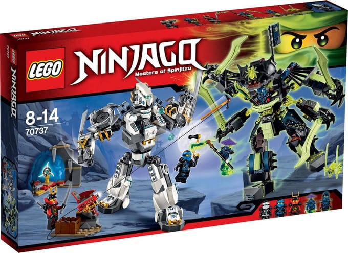 LEGO NINJAGO Titan Mech Battle, Bouwpakket, 8 jaar, 754 stuk(s)