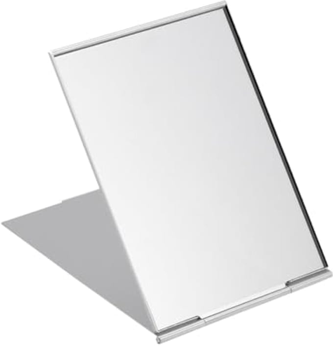 Dailygoods- Reisspiegel opvouwbaar - Zakspiegel - Draagbare spiegel