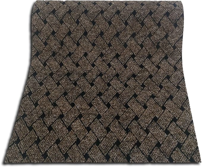 JYG Union - Naaldvilt Keukenloper - Bruin - 100 cm - 100 x 250cm