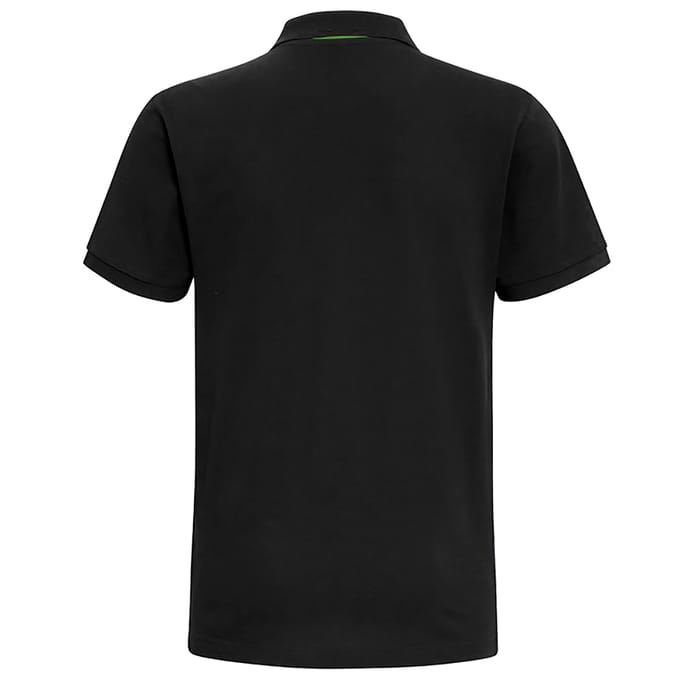 Asquith & Fox Heren Klassieke Pasvorm Contrast Poloshirt (Zwart/Kalk)