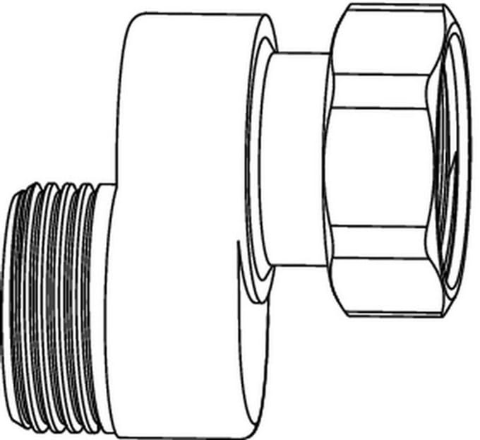 IMI Hydronic Engineering HEIMEIER S-aansluiting voor Dynacon inbouwhulp voor aansluitset m. Zeparo, 9339-00.362