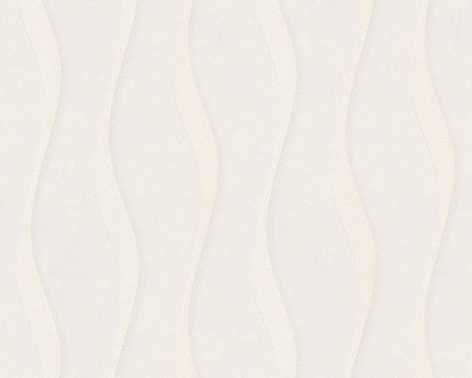 Wit retro behang modern 95945-5